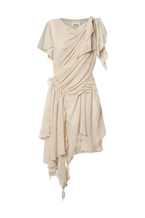 Abito corto in seta stampata ISABEL MARANT | RO1078FAD2J05I23EC